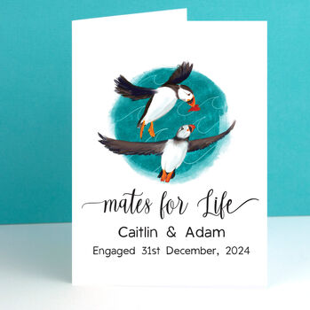 Mates For Life Engagement Card, 2 of 6