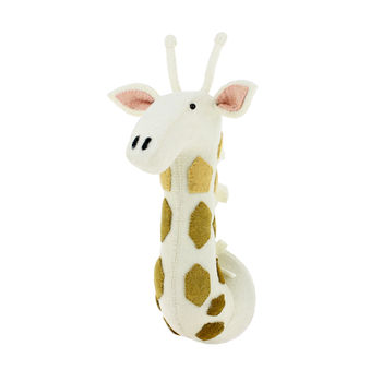 Decorative Felt Animal Heads For Childrens Bedrooms, 5 of 12