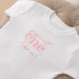 Personalised Children's First Birthday T Shirt Sweet One, thumbnail 1 of 2