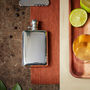 Sterling Silver Hip Flask, thumbnail 4 of 6