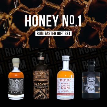 Honey Rum Taster Set Gift Box One, 3 of 4