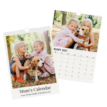 Personalised Photo Wall Calendar Gift, 5 of 6