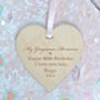 Special Message Wooden Heart, thumbnail 1 of 5