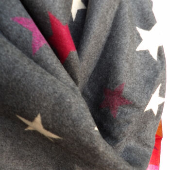 Reversible Colourful Personalised Star Scarf, 3 of 12