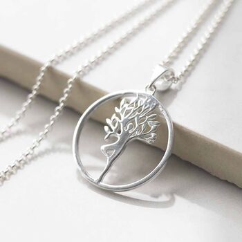 Sterling Silver Mother Nature Necklace, 3 of 6