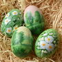 Hand Painted Easter Egg Decoration Daisies, thumbnail 4 of 4