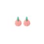 Andrea Pink Resin Earrings, thumbnail 2 of 2