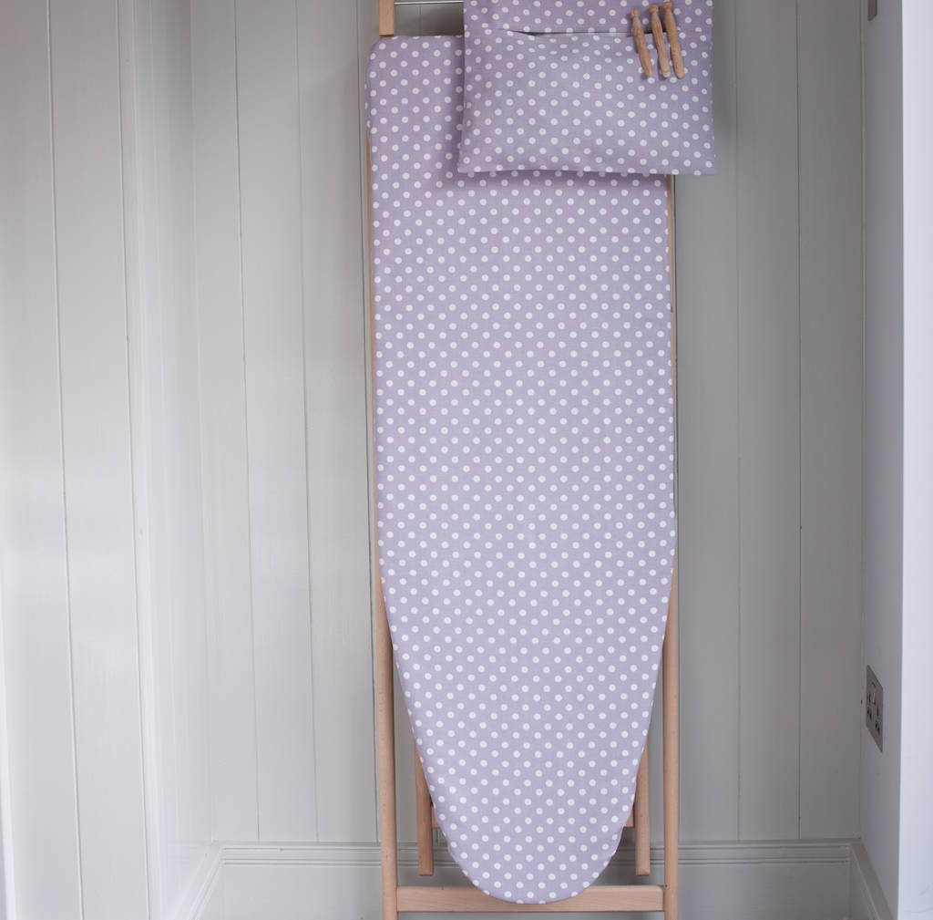 Madelaine Lavender Ironing Board Cover By Cottage in the Hills