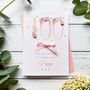 Personalised 100th Birthday Card In Pink, thumbnail 2 of 10