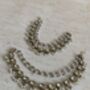 Gold Plated Antique Pearl Ear Chains/Kaan Chain, thumbnail 3 of 5