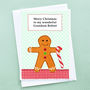 'Gingerbread' Personalised Childrens Christmas Card, thumbnail 1 of 3