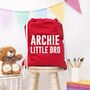 Boy's Personalised Brother Gym Bag, thumbnail 3 of 8