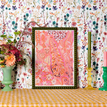 Pink Floral Print Set, 8 of 8