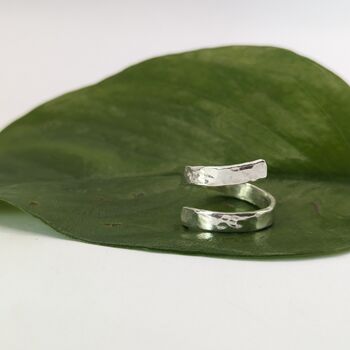 Embrace Sterling Silver Wrap Ring, 2 of 7