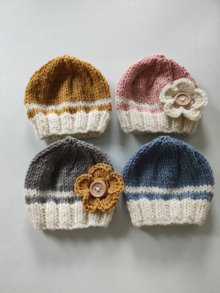 Luxury Wool Baby Hats By Daisy Dumpling