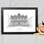 Personalised Wedding Venue Portrait On Paper, thumbnail 1 of 12