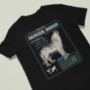 Funny Wolf T Shirt 'Know Your Danger Doggo', thumbnail 4 of 6