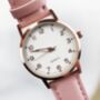 Personalised Holy Communion / Christening Pink Watch, thumbnail 4 of 5