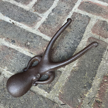 Ollie Octopus Cast Iron Boot Jack, 4 of 6