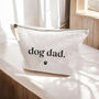 Dog Dad Canvas Pouch, thumbnail 1 of 2