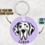 Great Dane Keychain, thumbnail 3 of 7