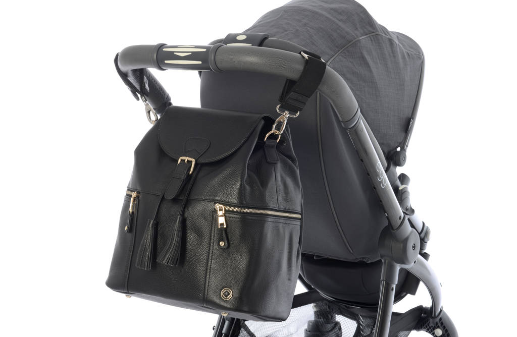 personalised thor leather baby changing backpack by kerikit
