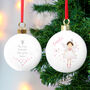 Personalised Fairy Princess Bauble, thumbnail 1 of 3