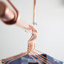 Copper Clothes Hanging Rail, thumbnail 5 of 7