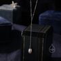 Natural Freshwater Pearl Lariat Pendant Necklace, thumbnail 4 of 10