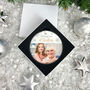 Memorial Photo Ceramic Disc Hanging Decoration Bauble + Gift Box, thumbnail 2 of 6