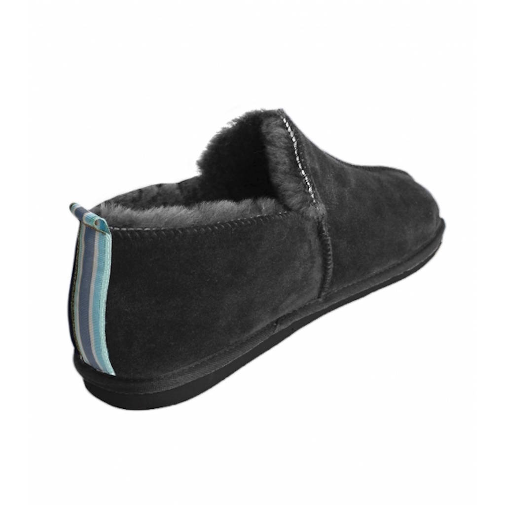 gray slipper boots