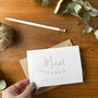 Happy Mother's Day Mum Botanical Card, thumbnail 4 of 4