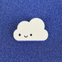 Kawaii Clouds Acrylic Brooches, thumbnail 2 of 5