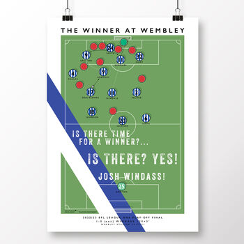 Swfc Windass Winner At Wembley Poster, 2 of 7
