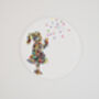 Five Christmas Butterfly Decorations On Christmas Tree Card, thumbnail 6 of 8