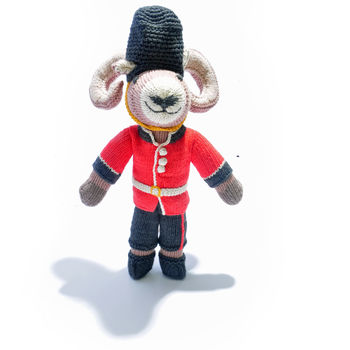 Animal Soft Toy In Changeable Soldier Outfit, 4 of 5