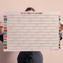 2026 Year Wall Planner | Landscape | Play Nice Arches, thumbnail 1 of 5