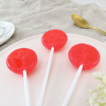 Alcoholic Strawberry Daiquiri Lollipops Five Pack, 2 of 2