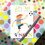 Football Son Greetings Card, thumbnail 4 of 5