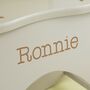 Personalised Childhome Grey Wooden Elephant Rocker, thumbnail 3 of 3