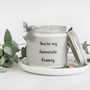 Personalised Favourite Granny Candle, thumbnail 2 of 3