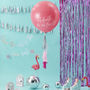 Metallic Pink Fringe Party Decoration Curtain, thumbnail 3 of 3