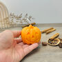 Autumn Orange Pumpkin Candle Halloween Gifts Autumn Candles, thumbnail 5 of 10