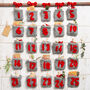 Advent Calendar Pockets Christmas Easy Knitting Kit, thumbnail 1 of 8