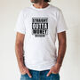 Straight Outta Money Funny Father's Day T Shirt, thumbnail 4 of 4