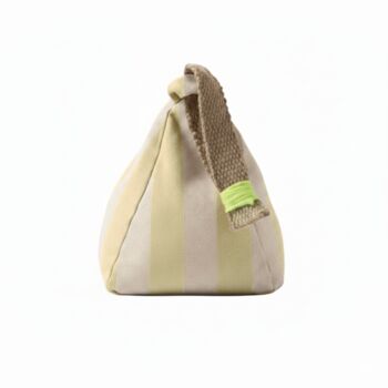 Hand Painted Linen Sustainable Doorstop In Stripe Print, 11 of 12