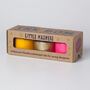 Eco Friendly Fabric Inks Blue, Neon Orange, Glow, thumbnail 5 of 12