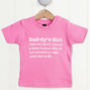 Daddy's Girl Definition T Shirt, thumbnail 2 of 5