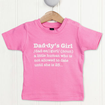Daddy's Girl Definition T Shirt, 2 of 5