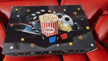 Movie Night Box!Favorite Treats Like Candy Floss, Popcorn, Plus Sweets. Fun Gifts, 4 of 5